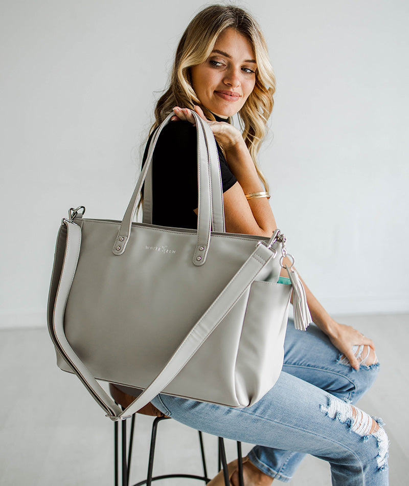 Aquila Tote Bag - Silver