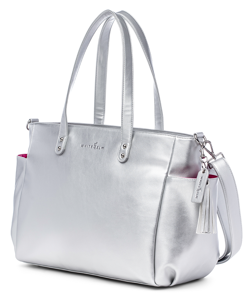 Aquila Tote Bag - Silver Metallic - [OUTLET FINAL SALE]