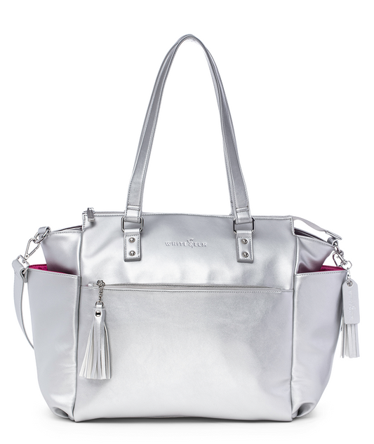 Gemini Convertible Backpack - Silver Metallic - [OUTLET FINAL SALE]