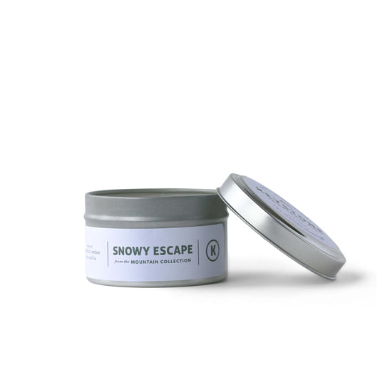 Snowy Escape | Mountain Collection | 4 oz tin