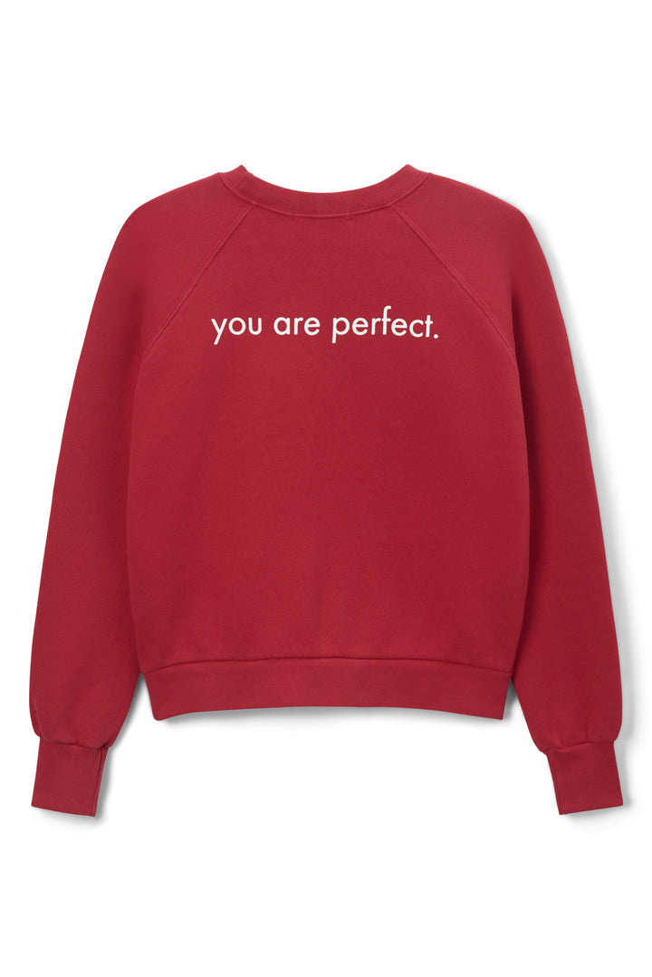 you are perfect ERA sweatshirt