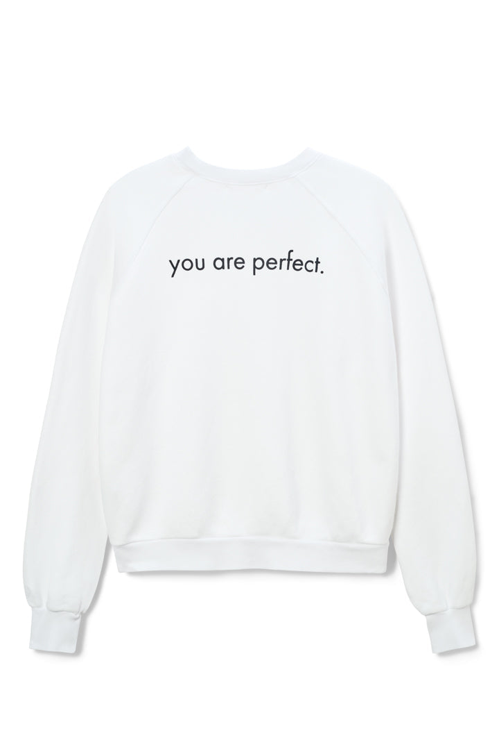 you are perfect ERA sweatshirt