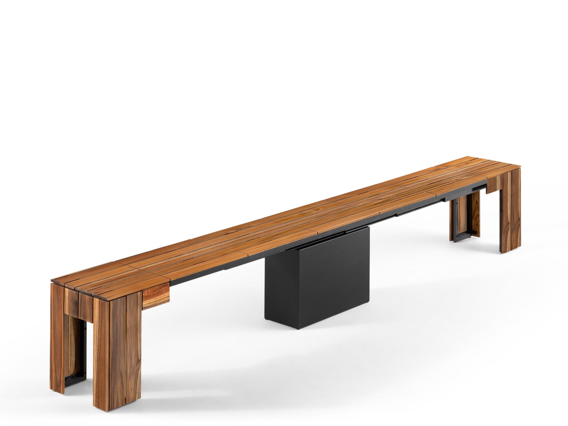 Natural Teak::Gallery::Transformer Patio Bench