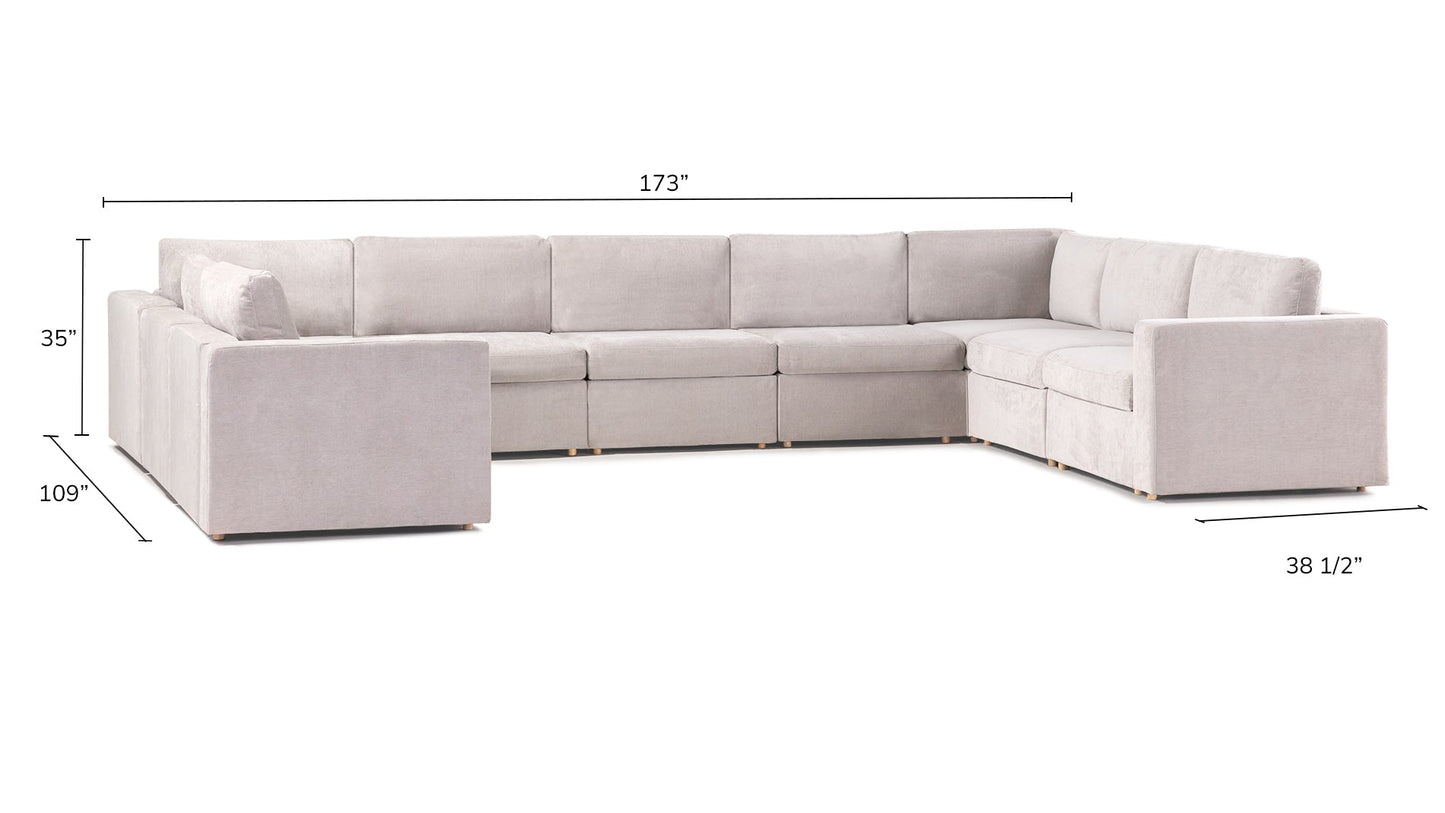 Transformer Couch™ 9 Seater U-Shaped Corner Sectional