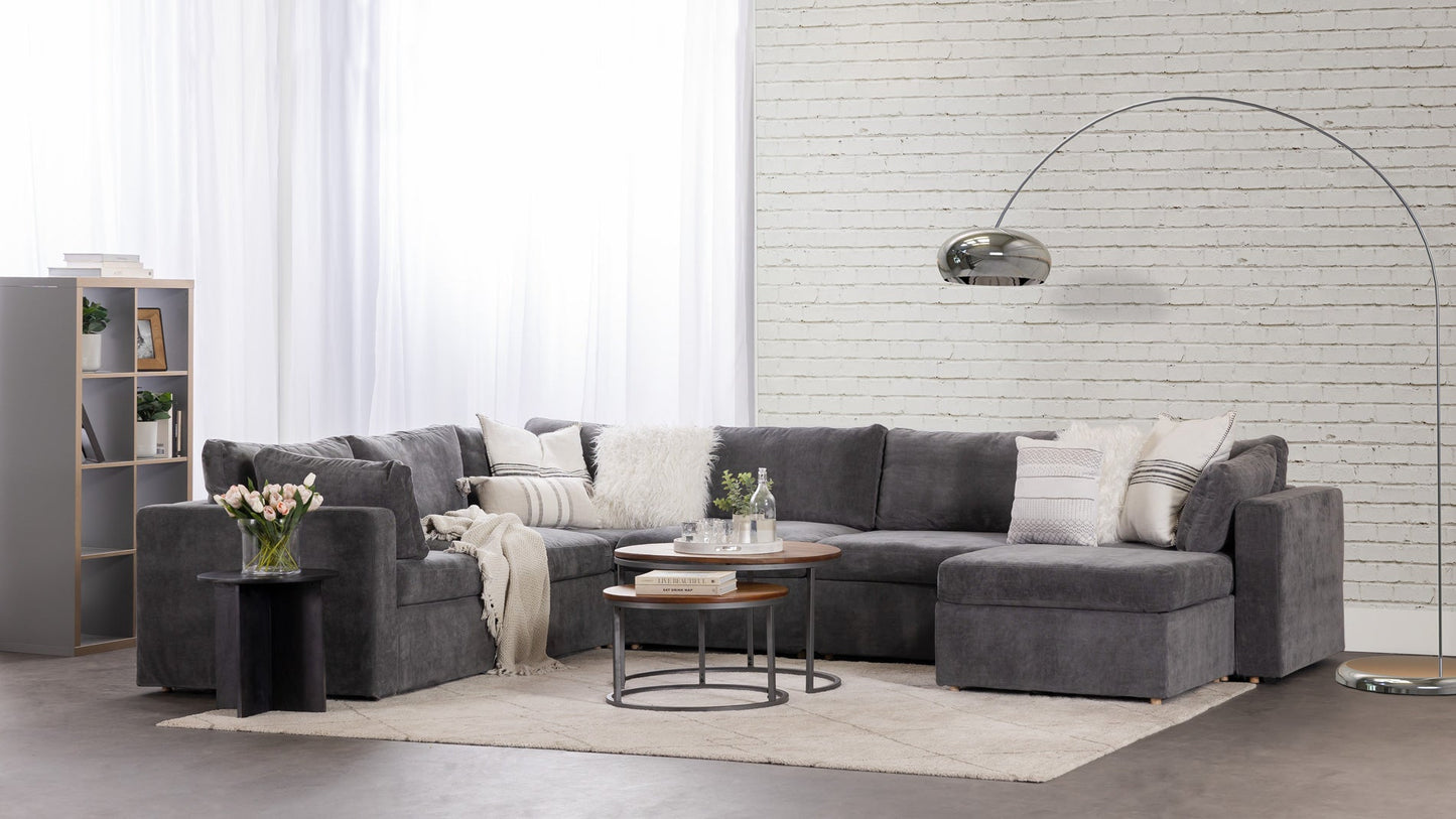 Transformer Couch™ 6 Seater L-Shaped Corner Sectional with Ottoman