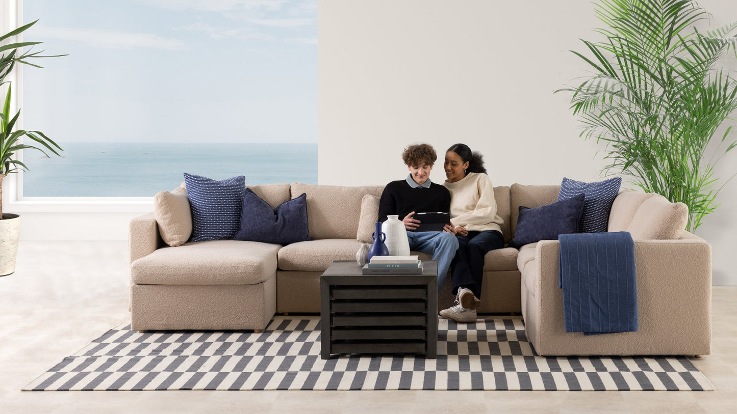 Transformer Couch™ 6 Seater L-Shaped Corner Sectional with Ottoman