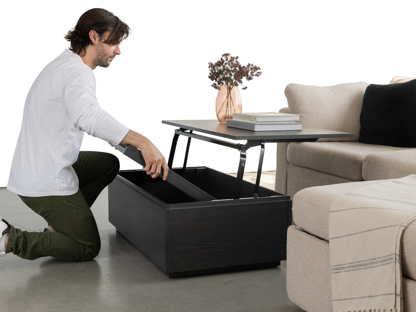 Transformer Coffee Table 4.0 - Panel Storage