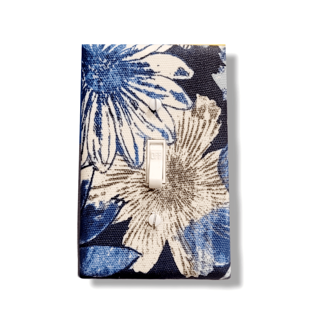 blue decorative light switch covers - Kustom Kreationz by Kila