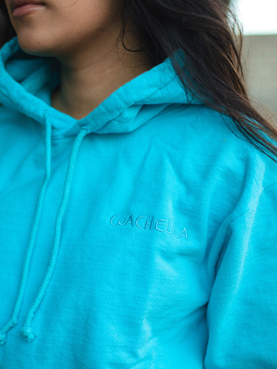 Coachella x Everybody.World 100% Hoodie - Blue