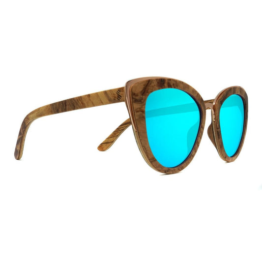 Bombshell - Maple - Wood Sunglasses