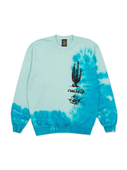 Blue/Turquoise Dye Crewneck