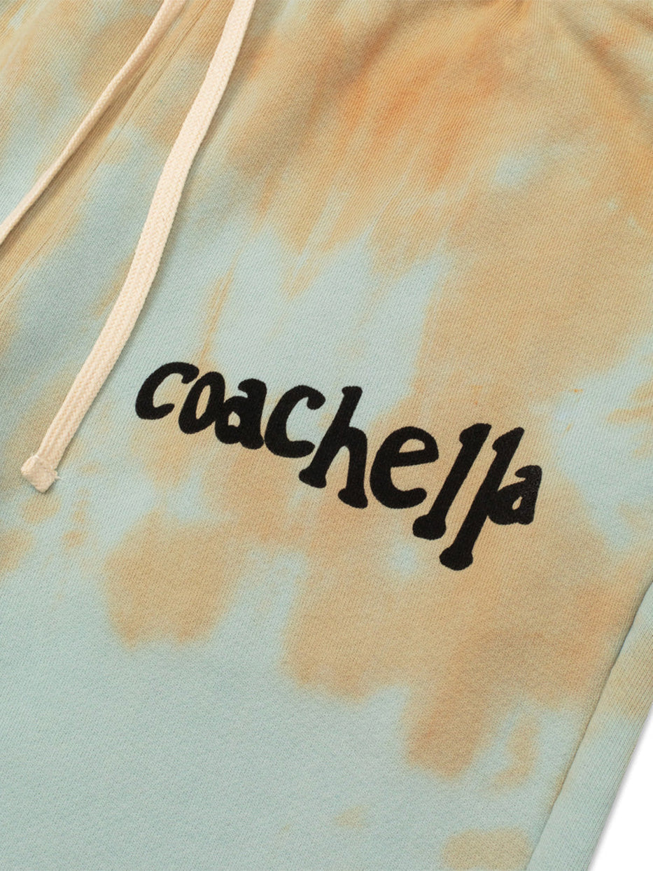 Blue/Peach Dye Sweatpants