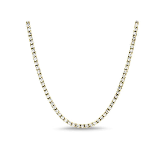 Classic CZ Diamond Tennis Necklace - Capsul