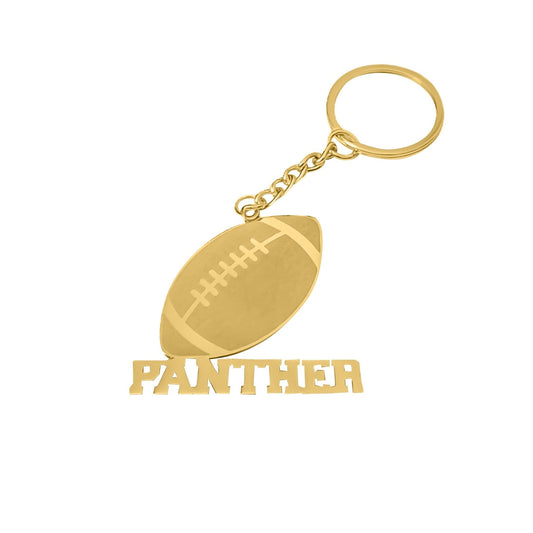 Custom Football Star Keychain - Capsul