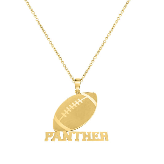 Custom Football Star Necklace - Capsul