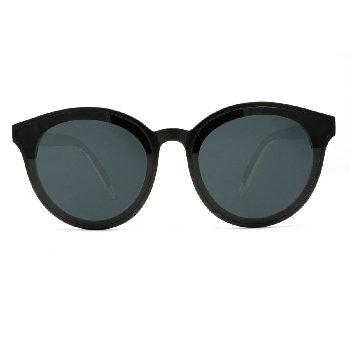 Hollywood - Smoke - Wood Sunglasses