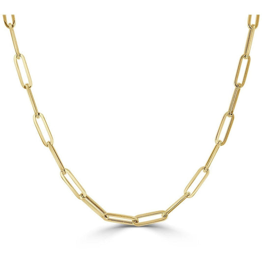 Large Paperclip Chain Necklace - Capsul