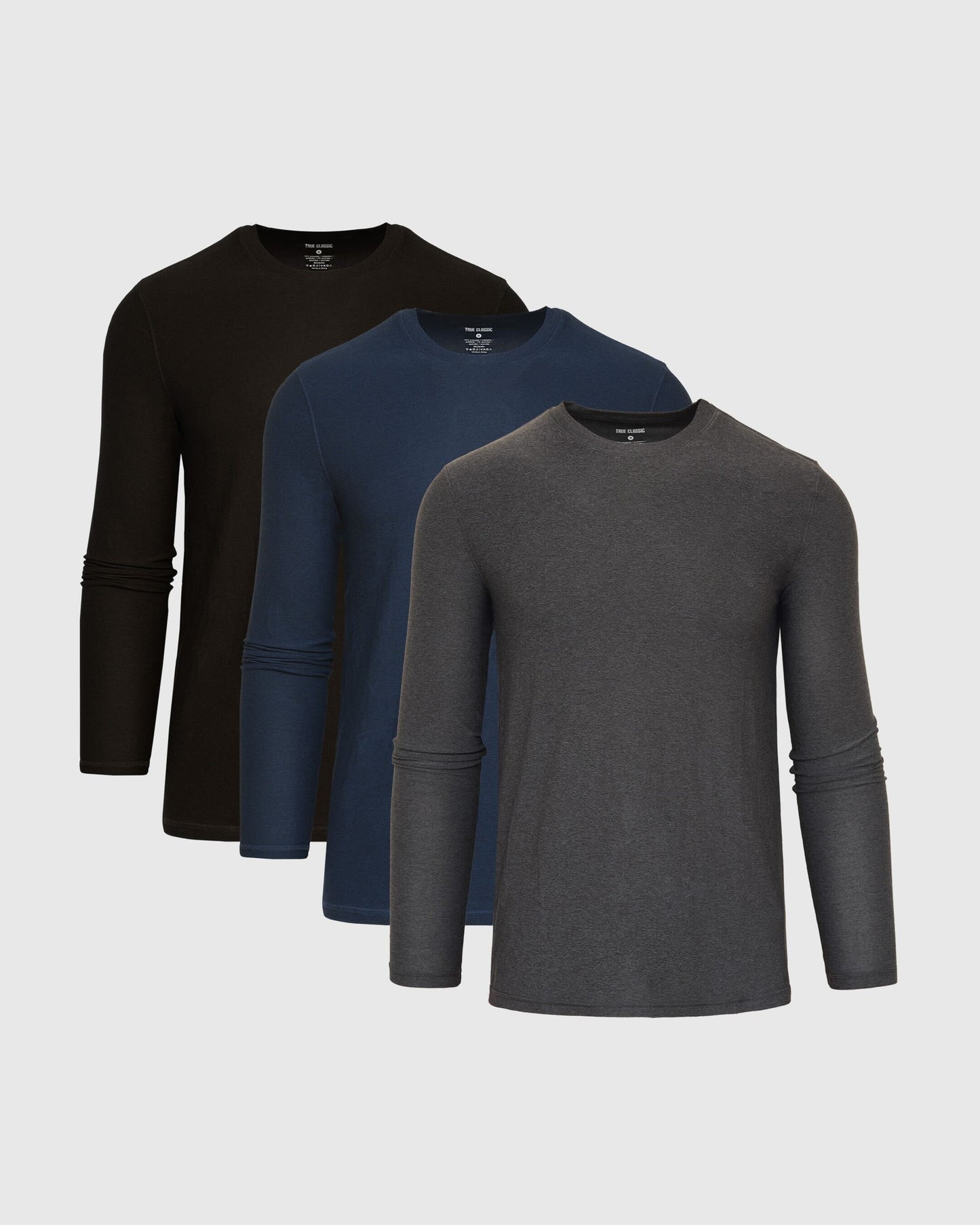 Motion Long Sleeve Active Crew 3-Pack