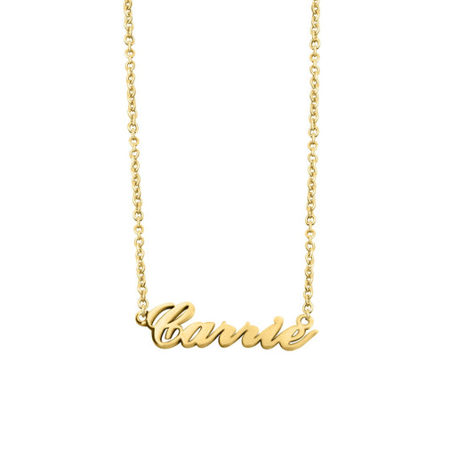 Personalized Name Necklace - "The Carrie" - Capsul