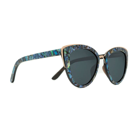 Bombshell Abalone - Wood Sunglasses