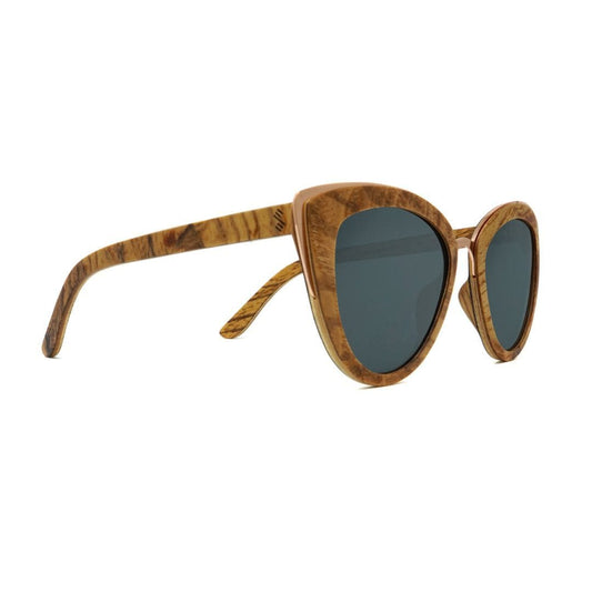 Bombshell - Maple - Wood Sunglasses