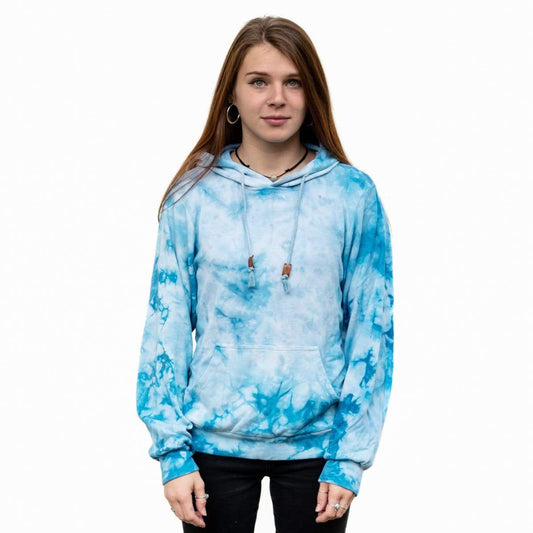 CloudBlend Hoodie - Blue Marble