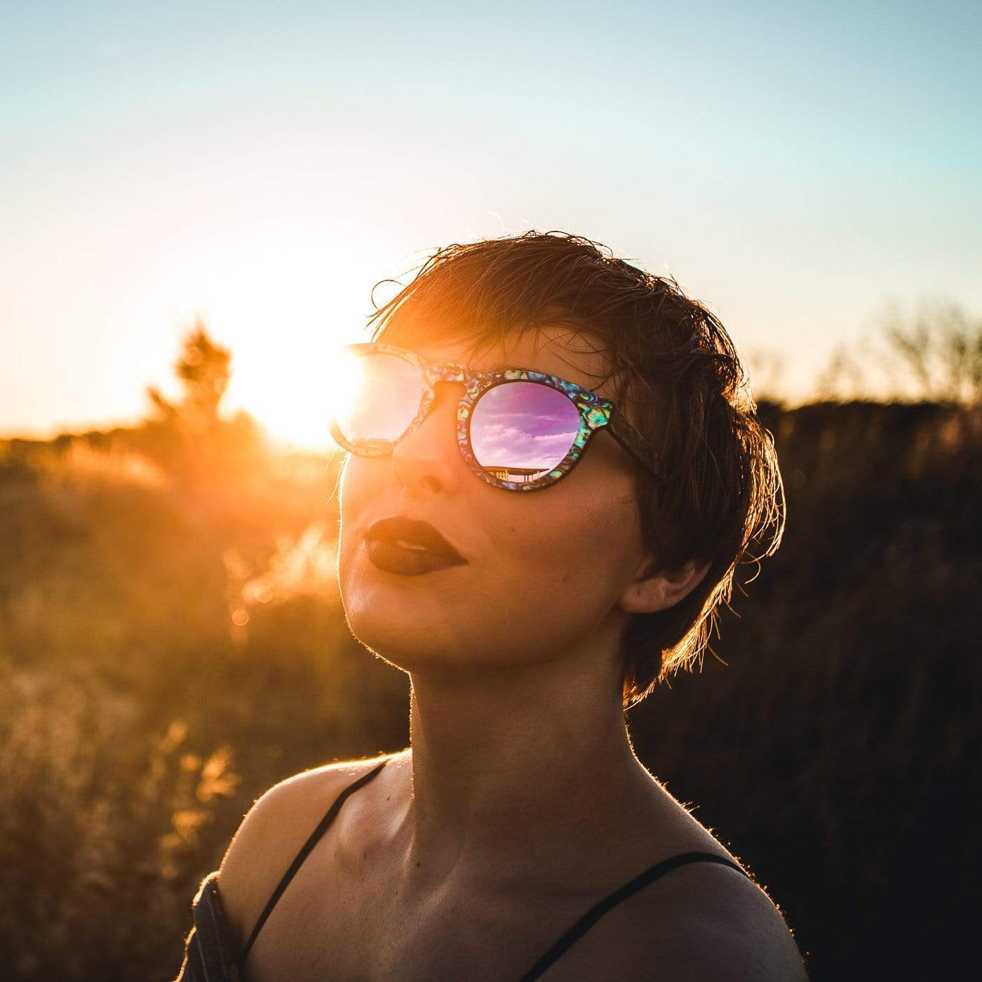 Mermaid - Wood Sunglasses