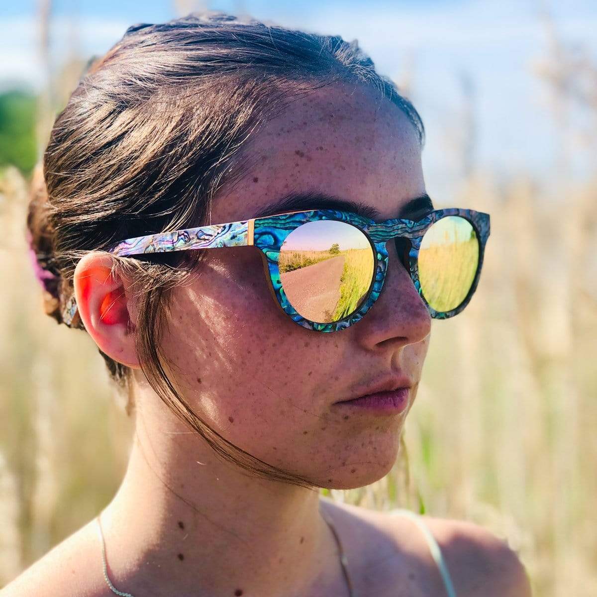 Mermaid - Wood Sunglasses