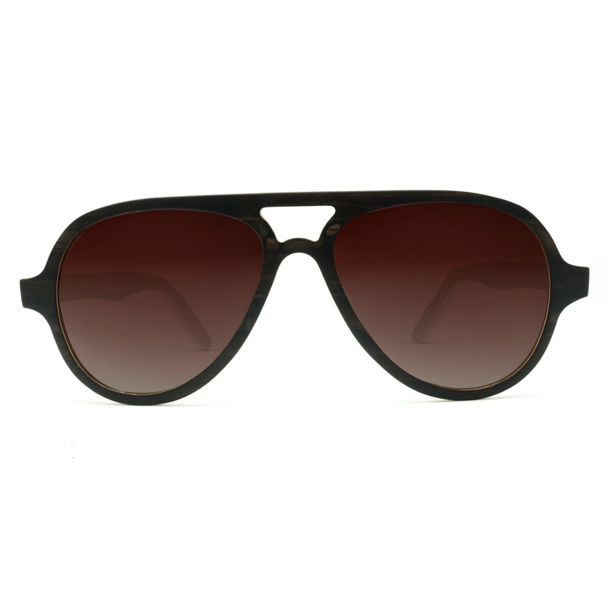 The OG - Brown Gradient - Wood Sunglasses