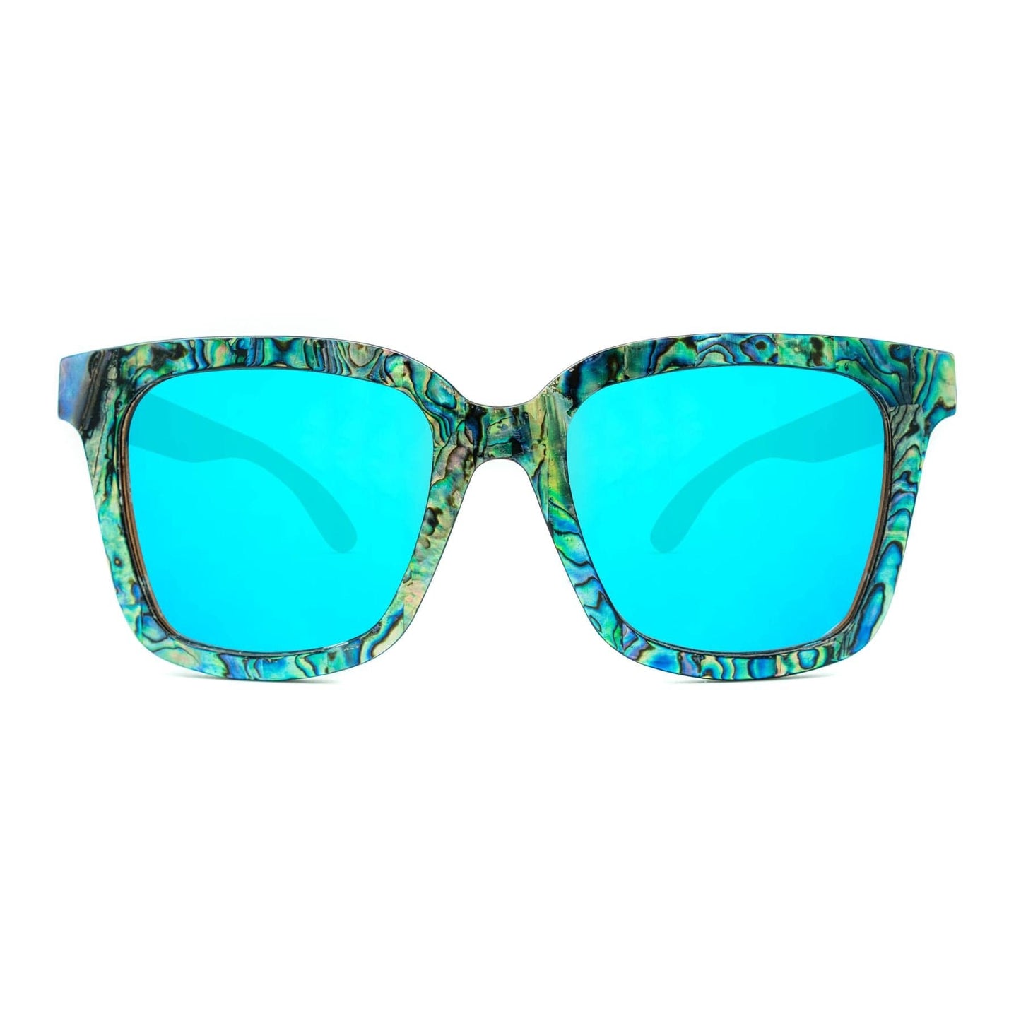 Vixen Abalone - Wood Sunglasses