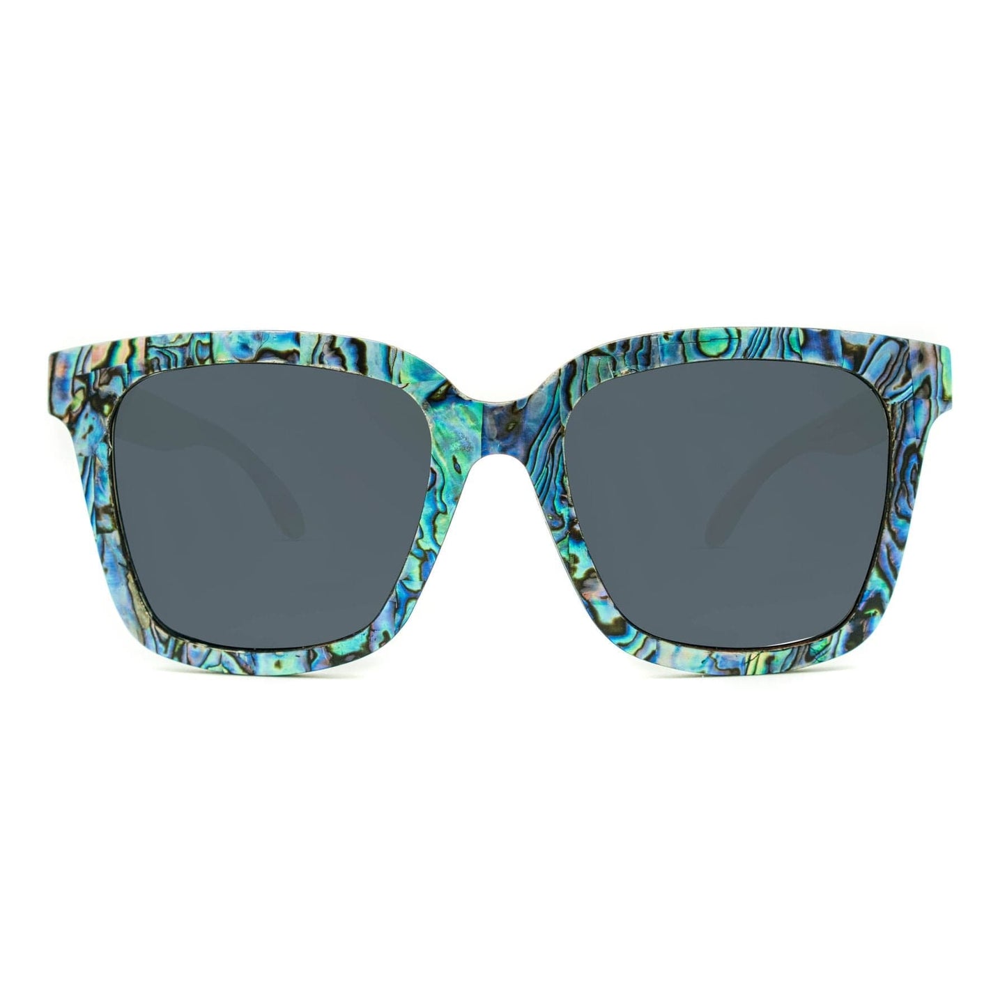 Vixen Abalone - Wood Sunglasses