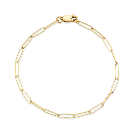 Small Paperclip Chain Bracelet - Capsul