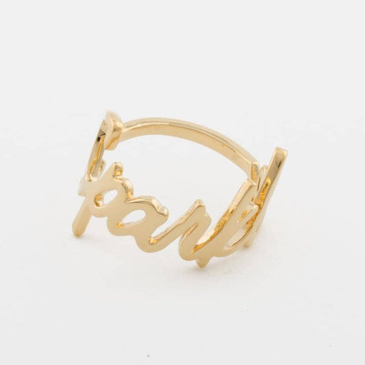 Sparkle Signature Ring - Capsul