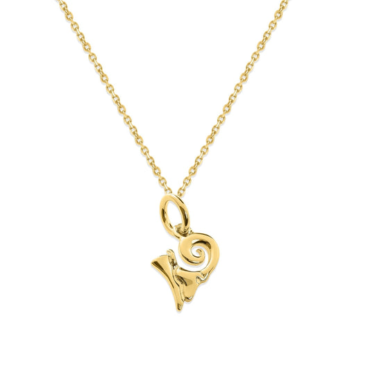 Sterling Silver Zodiac Charm Necklace - Capsul